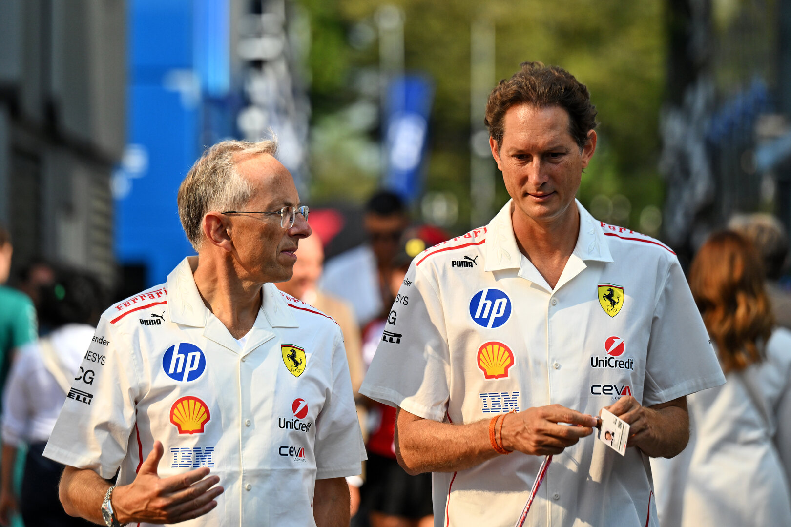 GP ITALIA, (L to R): Benedetto Vigna (ITA) Ferrari CEO with John Elkann (ITA) FIAT Chrysler Automobiles Chairman.
06.09.2026. Formula 1 World Championship, Rd 13, Italian Grand Prix, Monza, Italy, Gara Day.
- www.xpbimages.com, EMail: requests@xpbimages.com © Copyright: Price / XPB Images