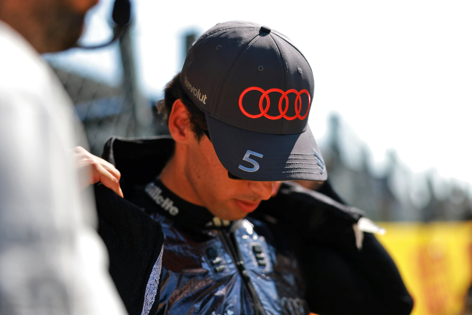 GP ITALIA, Gabriel Bortoleto (BRA) Audi F1 Team on the grid.
06.09.2026. Formula 1 World Championship, Rd 13, Italian Grand Prix, Monza, Italy, Gara Day.
- www.xpbimages.com, EMail: requests@xpbimages.com © Copyright: Charniaux / XPB Images