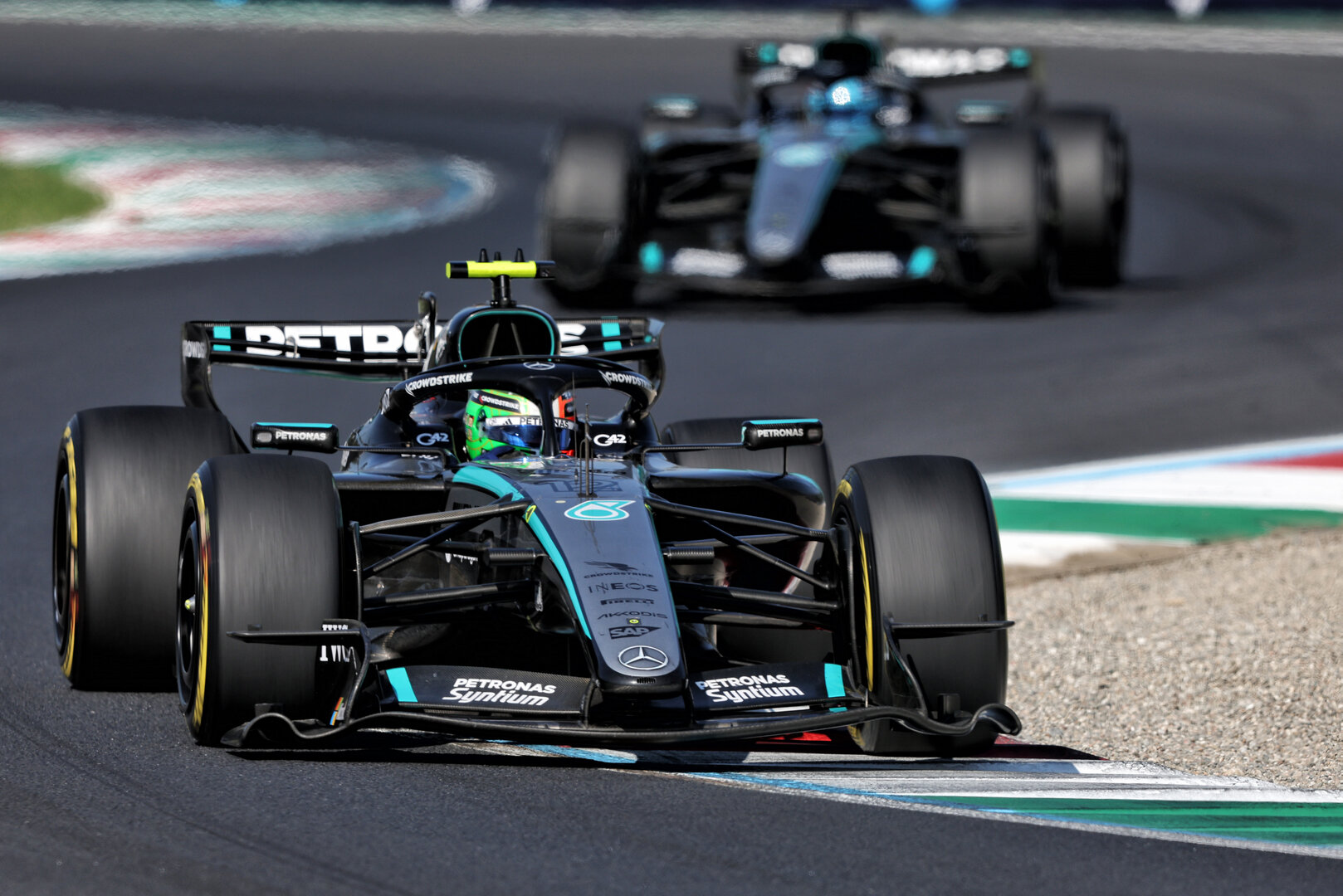 GP ITALIA, Andrea Kimi Antonelli (ITA) Mercedes AMG Formula One Team W17.
06.09.2026. Formula 1 World Championship, Rd 13, Italian Grand Prix, Monza, Italy, Gara Day.
- www.xpbimages.com, EMail: requests@xpbimages.com © Copyright: Dunbar / XPB Images