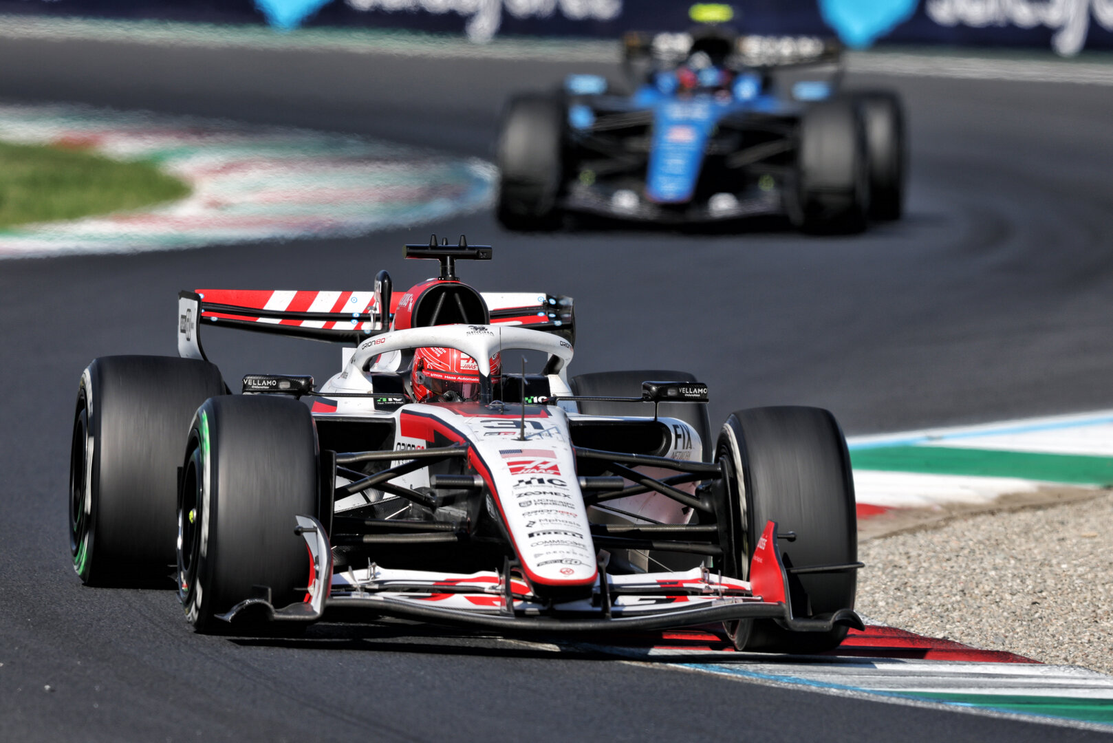 GP ITALIA, Esteban Ocon (FRA) Haas F1 Team VF-26.
06.09.2026. Formula 1 World Championship, Rd 13, Italian Grand Prix, Monza, Italy, Gara Day.
- www.xpbimages.com, EMail: requests@xpbimages.com © Copyright: Dunbar / XPB Images