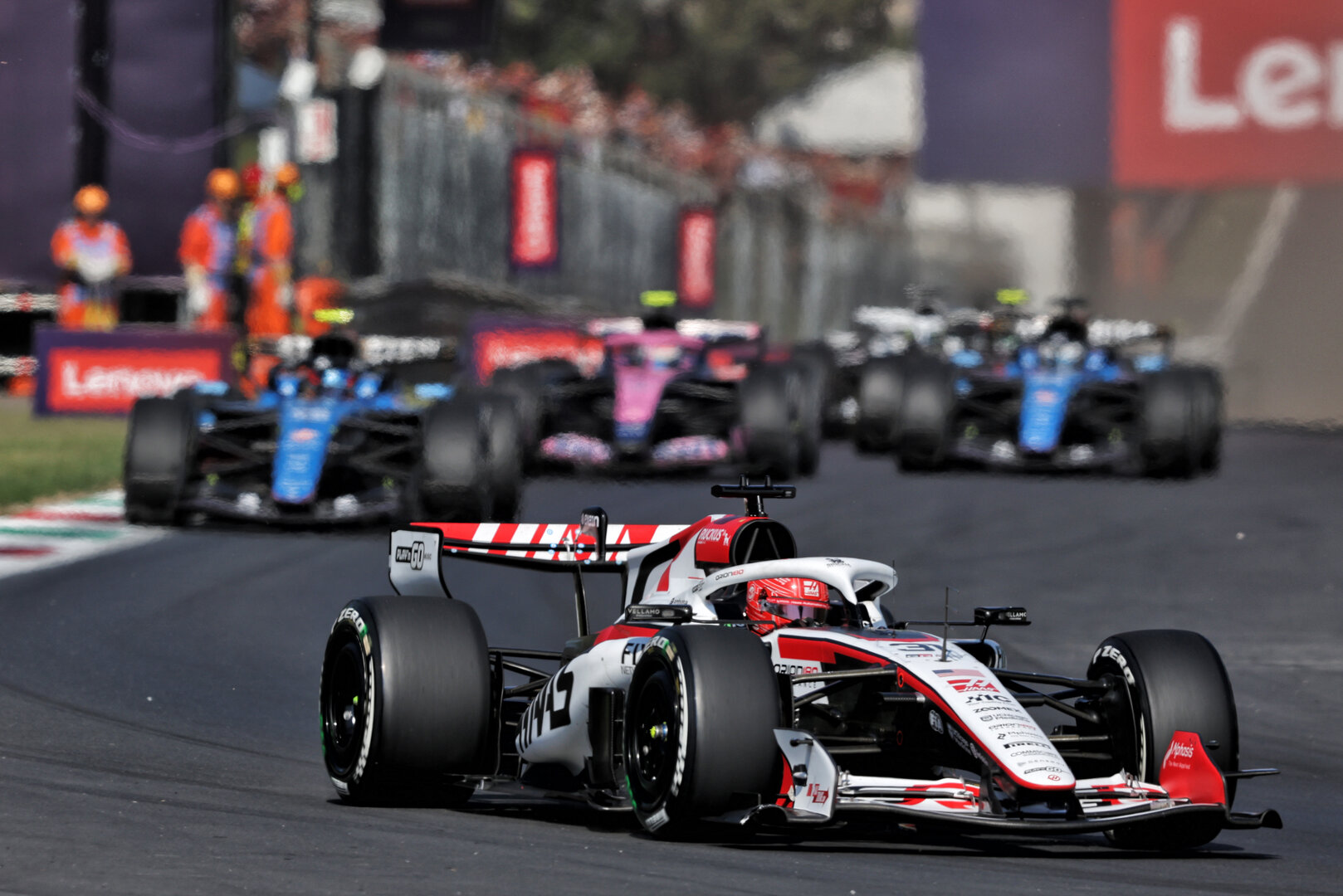 GP ITALIA, Esteban Ocon (FRA) Haas F1 Team VF-26.
06.09.2026. Formula 1 World Championship, Rd 13, Italian Grand Prix, Monza, Italy, Gara Day.
- www.xpbimages.com, EMail: requests@xpbimages.com © Copyright: Dunbar / XPB Images