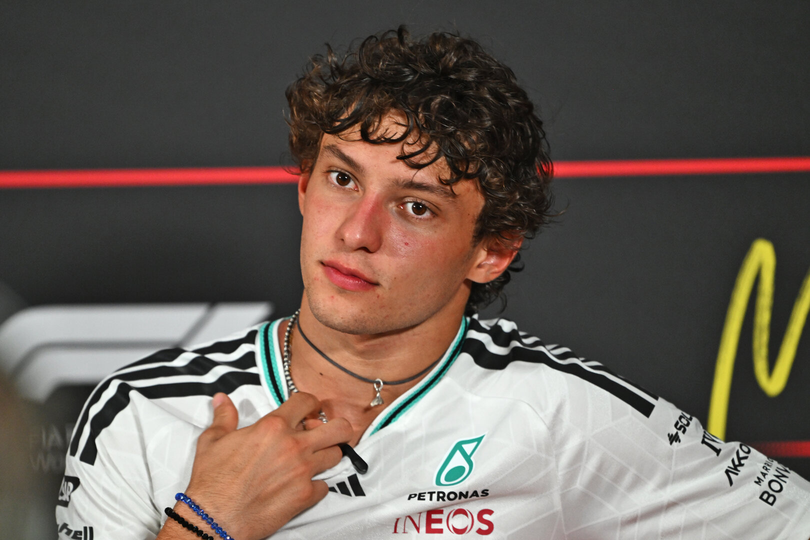 GP ITALIA, Andrea Kimi Antonelli (ITA) Mercedes AMG Formula One Team in the post race FIA Press Conference.
06.09.2026. Formula 1 World Championship, Rd 13, Italian Grand Prix, Monza, Italy, Gara Day.
- www.xpbimages.com, EMail: requests@xpbimages.com © Copyright: Price / XPB Images