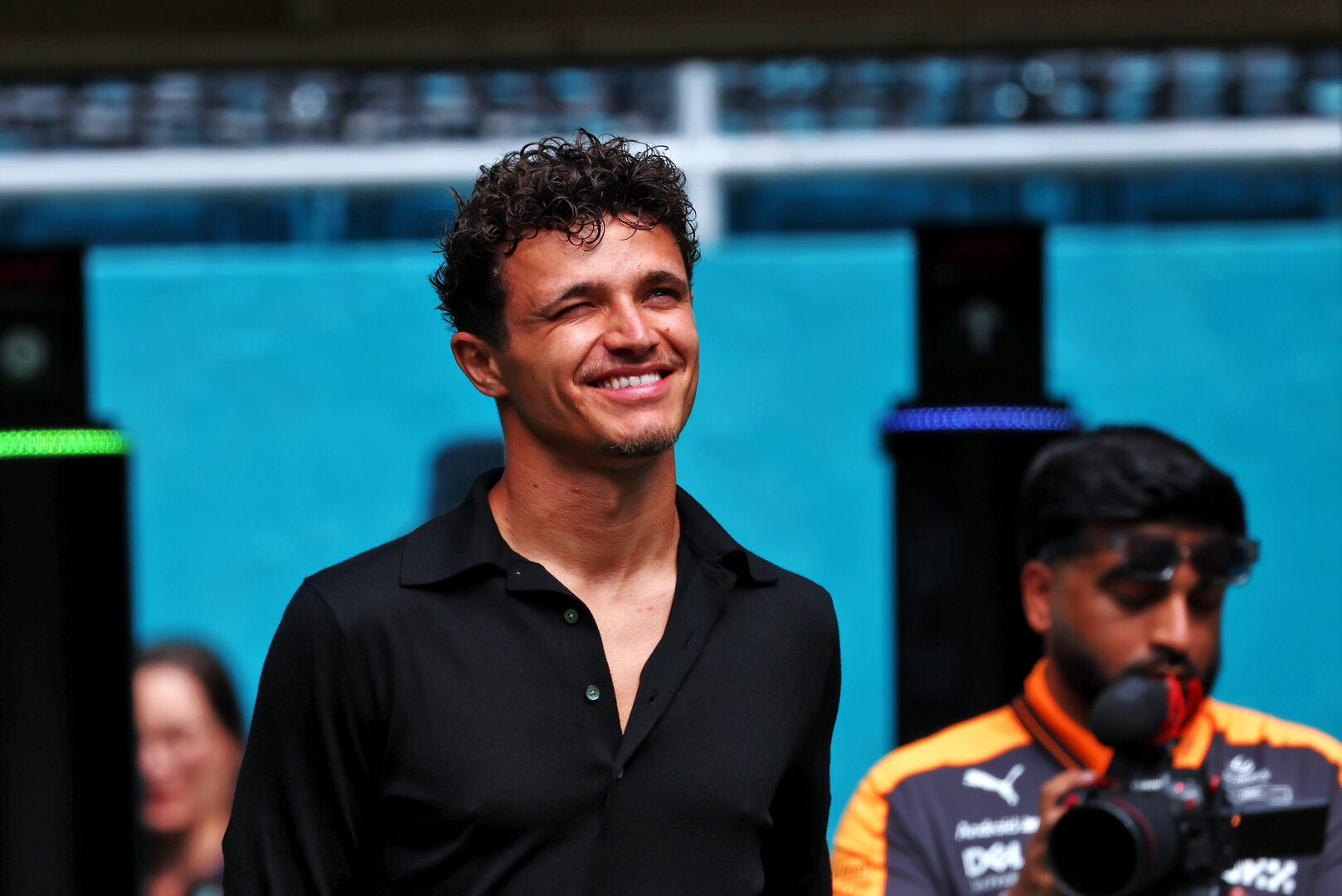 GP MIAMI, Lando Norris (GBR) McLaren F1 Team.
30.04.2026. Formula 1 World Championship, Rd 4, Miami Grand Prix, Miami, Florida, USA, Preparation Day.
 - www.xpbimages.com, EMail: requests@xpbimages.com © Copyright: Rew / XPB Images