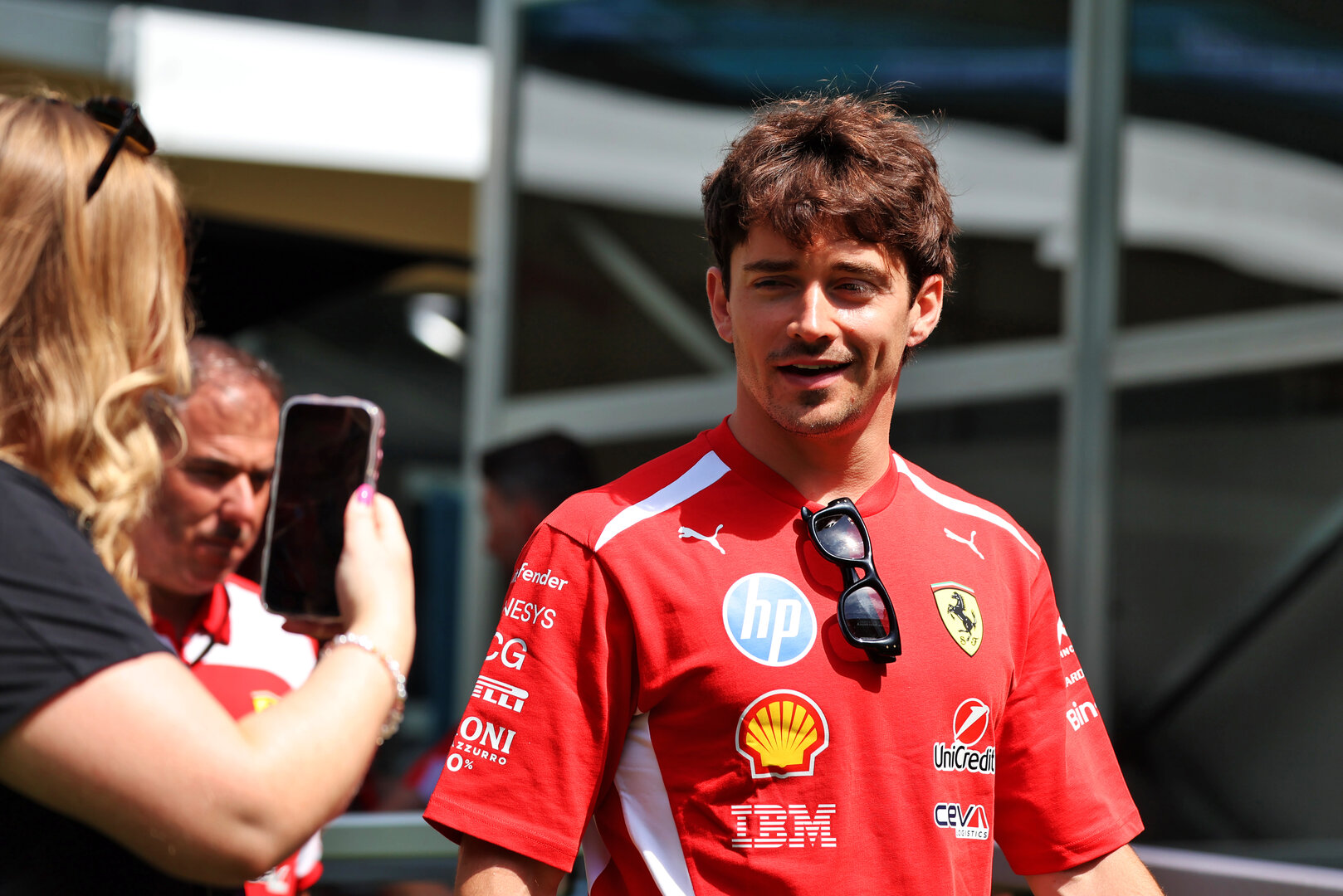 GP MIAMI, Charles Leclerc (MON) Ferrari.
30.04.2026. Formula 1 World Championship, Rd 4, Miami Grand Prix, Miami, Florida, USA, Preparation Day.
 - www.xpbimages.com, EMail: requests@xpbimages.com © Copyright: Rew / XPB Images