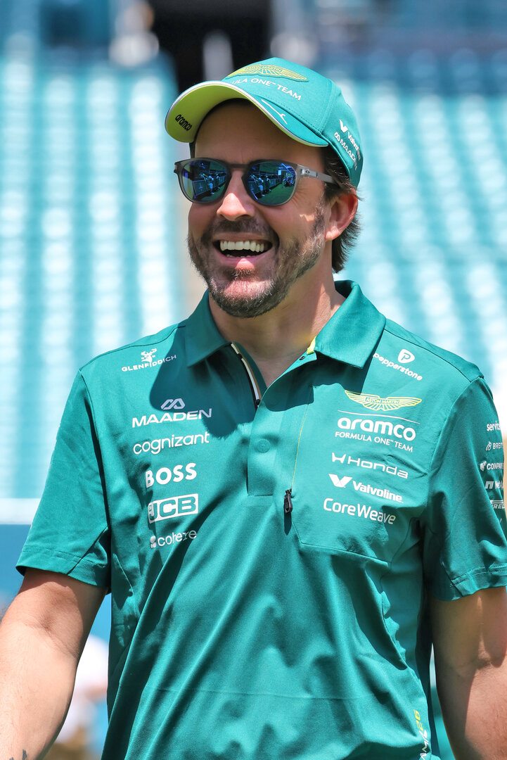 GP MIAMI, Fernando Alonso (ESP) Aston Martin F1 Team.
30.04.2026. Formula 1 World Championship, Rd 4, Miami Grand Prix, Miami, Florida, USA, Preparation Day.
- www.xpbimages.com, EMail: requests@xpbimages.com © Copyright: Dunbar / XPB Images