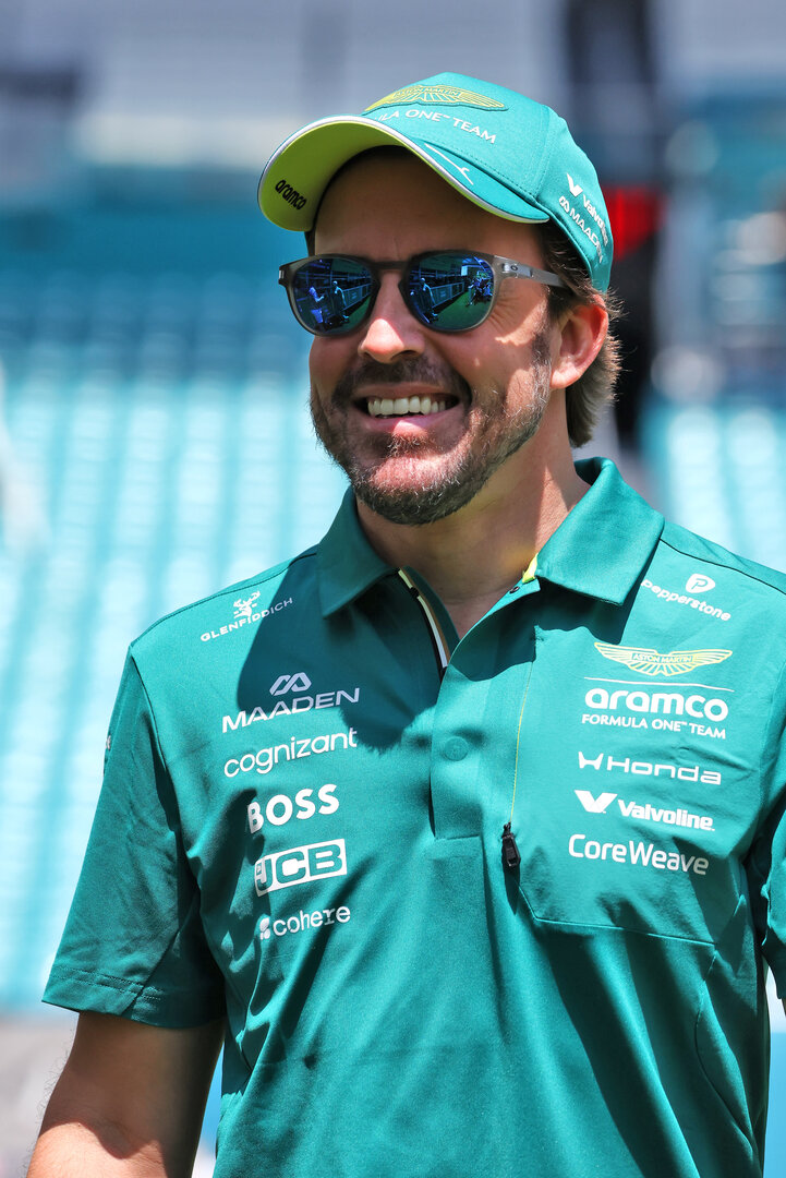 GP MIAMI, Fernando Alonso (ESP) Aston Martin F1 Team.
30.04.2026. Formula 1 World Championship, Rd 4, Miami Grand Prix, Miami, Florida, USA, Preparation Day.
- www.xpbimages.com, EMail: requests@xpbimages.com © Copyright: Dunbar / XPB Images