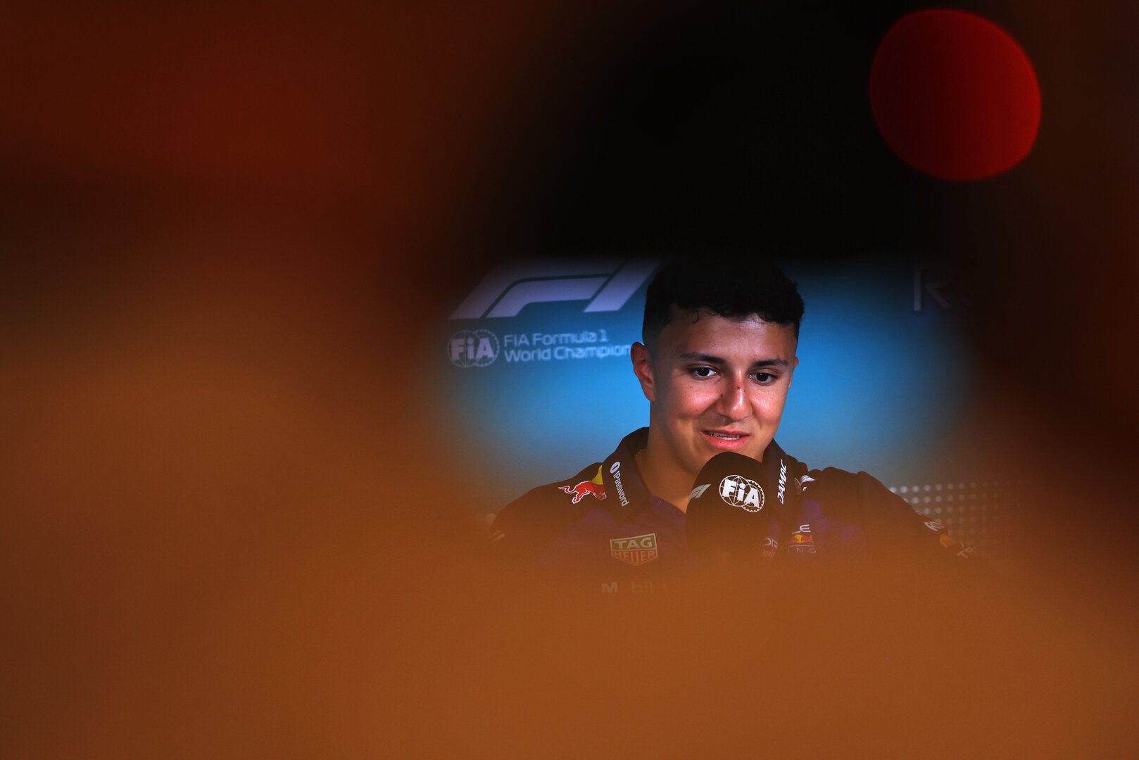GP MIAMI, Isack Hadjar (FRA) Red Bull Racing in the FIA Press Conference.
30.04.2026. Formula 1 World Championship, Rd 4, Miami Grand Prix, Miami, Florida, USA, Preparation Day.
- www.xpbimages.com, EMail: requests@xpbimages.com © Copyright: Patching / XPB Images