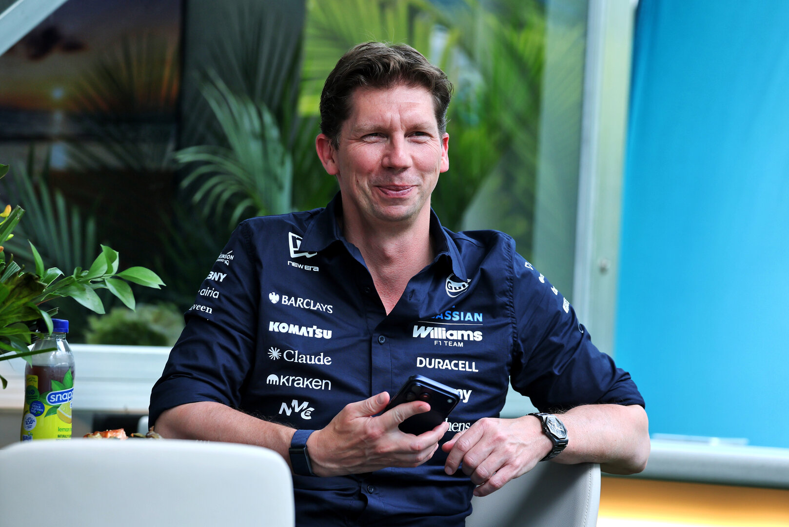 GP MIAMI, James Vowles (GBR) Williams F1 Team, Team Principal.
30.04.2026. Formula 1 World Championship, Rd 4, Miami Grand Prix, Miami, Florida, USA, Preparation Day.
- www.xpbimages.com, EMail: requests@xpbimages.com © Copyright: Moy / XPB Images