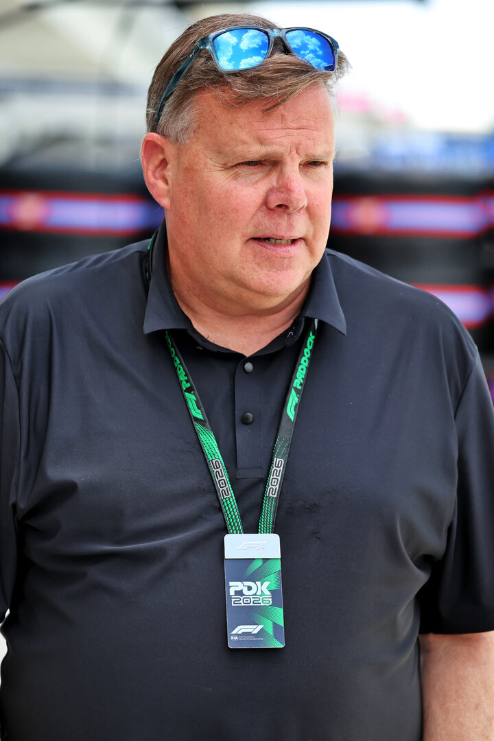 GP MIAMI, Jim Campbell (USA) General Motors Performance e Motorsports Commercial Operations Vice President.
30.04.2026. Formula 1 World Championship, Rd 4, Miami Grand Prix, Miami, Florida, USA, Preparation Day.
- www.xpbimages.com, EMail: requests@xpbimages.com © Copyright: Batchelor / XPB Images