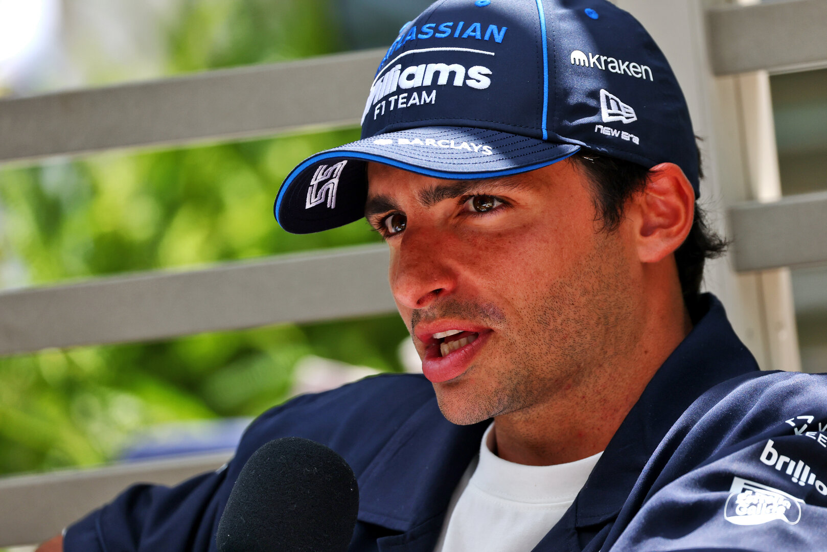 GP MIAMI, Carlos Sainz (ESP) Williams F1 Team.
30.04.2026. Formula 1 World Championship, Rd 4, Miami Grand Prix, Miami, Florida, USA, Preparation Day.
- www.xpbimages.com, EMail: requests@xpbimages.com © Copyright: Bearne / XPB Images