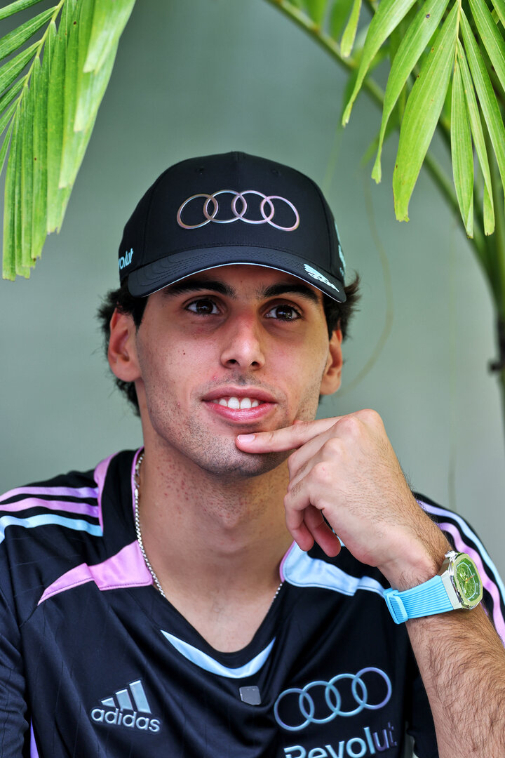GP MIAMI, Gabriel Bortoleto (BRA) Audi F1 Team.
30.04.2026. Formula 1 World Championship, Rd 4, Miami Grand Prix, Miami, Florida, USA, Preparation Day.
- www.xpbimages.com, EMail: requests@xpbimages.com © Copyright: Moy / XPB Images