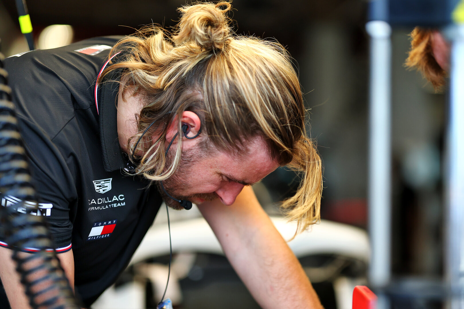 GP MIAMI, Cadillac Formula 1 Team mechanic.
30.04.2026. Formula 1 World Championship, Rd 4, Miami Grand Prix, Miami, Florida, USA, Preparation Day.
- www.xpbimages.com, EMail: requests@xpbimages.com © Copyright: Bearne / XPB Images