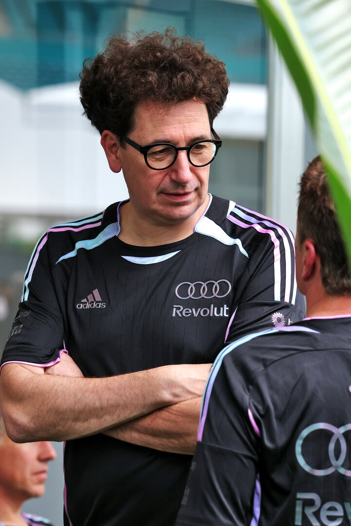 GP MIAMI, Mattia Binotto (ITA) Audi F1 Team Motorsport Chief Operating e Chief Technical Officer.
30.04.2026. Formula 1 World Championship, Rd 4, Miami Grand Prix, Miami, Florida, USA, Preparation Day.
- www.xpbimages.com, EMail: requests@xpbimages.com © Copyright: Dunbar / XPB Images