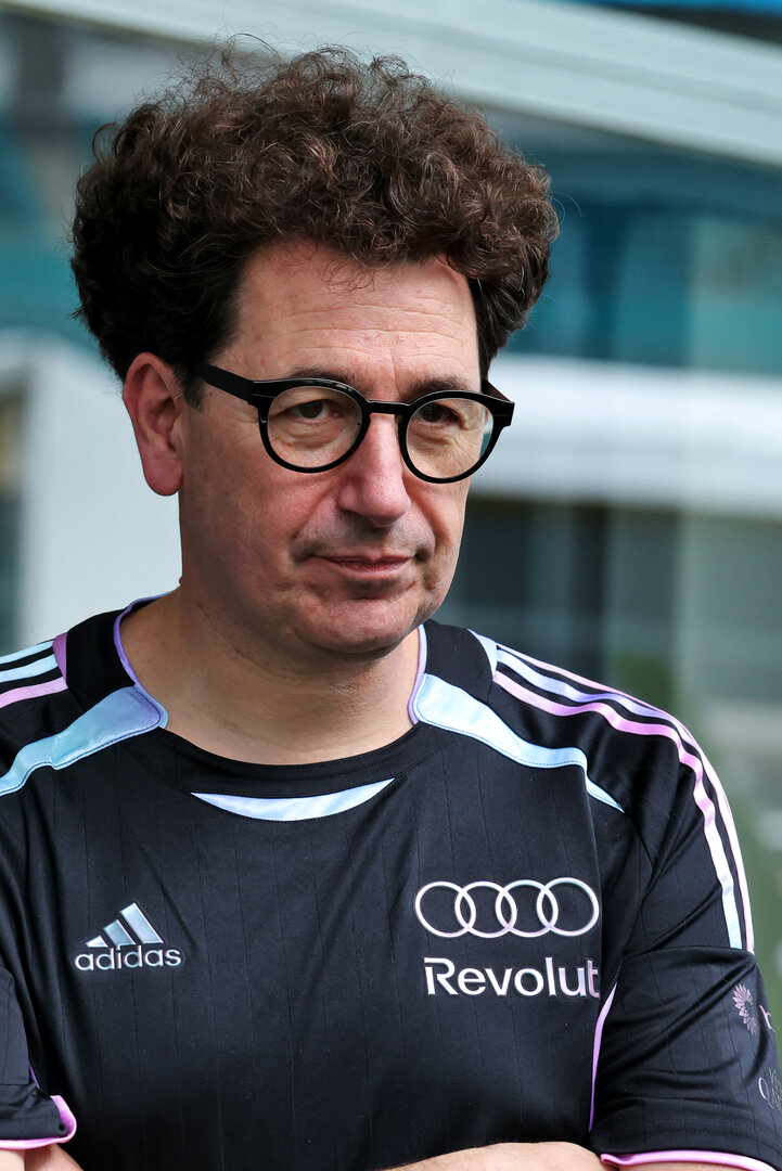GP MIAMI, Mattia Binotto (ITA) Audi F1 Team Motorsport Chief Operating e Chief Technical Officer.
30.04.2026. Formula 1 World Championship, Rd 4, Miami Grand Prix, Miami, Florida, USA, Preparation Day.
- www.xpbimages.com, EMail: requests@xpbimages.com © Copyright: Dunbar / XPB Images