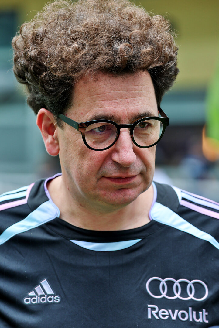 GP MIAMI, Mattia Binotto (ITA) Audi F1 Team Motorsport Chief Operating e Chief Technical Officer.
30.04.2026. Formula 1 World Championship, Rd 4, Miami Grand Prix, Miami, Florida, USA, Preparation Day.
- www.xpbimages.com, EMail: requests@xpbimages.com © Copyright: Batchelor / XPB Images