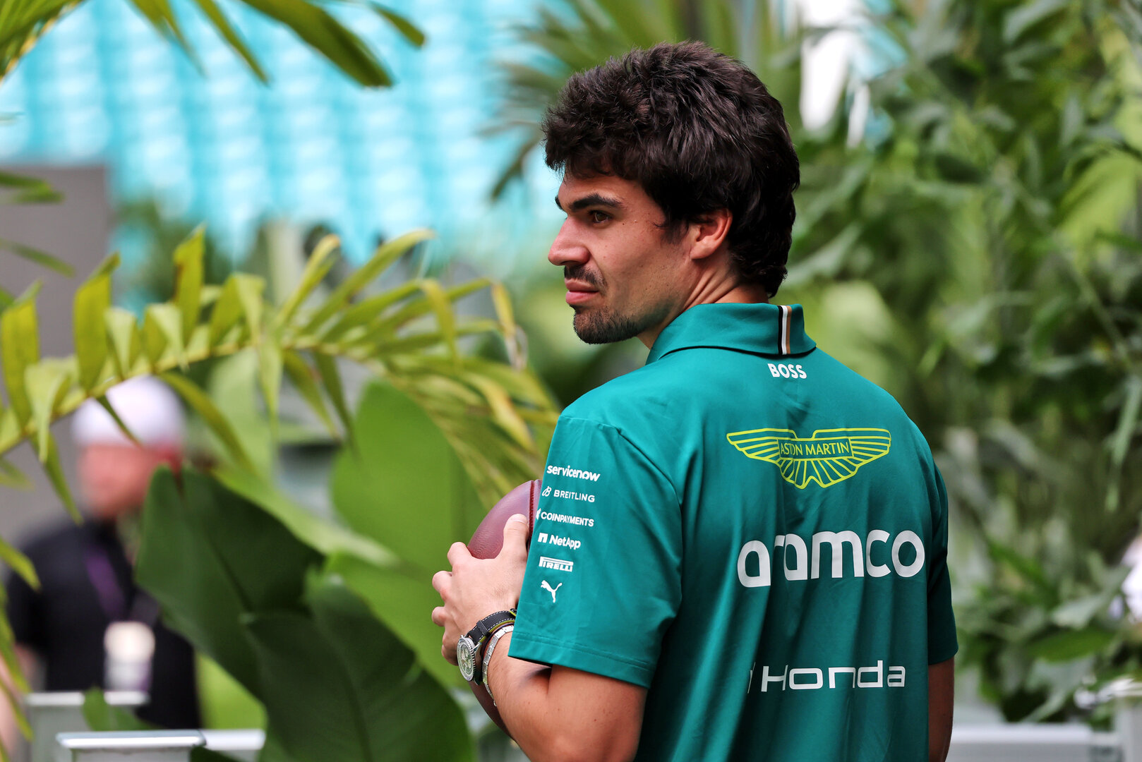 GP MIAMI, Lance Stroll (CDN) Aston Martin F1 Team.
30.04.2026. Formula 1 World Championship, Rd 4, Miami Grand Prix, Miami, Florida, USA, Preparation Day.
 - www.xpbimages.com, EMail: requests@xpbimages.com © Copyright: Rew / XPB Images