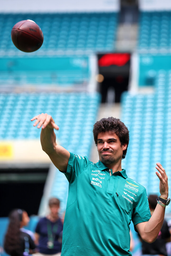 GP MIAMI, Lance Stroll (CDN) Aston Martin F1 Team.
30.04.2026. Formula 1 World Championship, Rd 4, Miami Grand Prix, Miami, Florida, USA, Preparation Day.
 - www.xpbimages.com, EMail: requests@xpbimages.com © Copyright: Rew / XPB Images