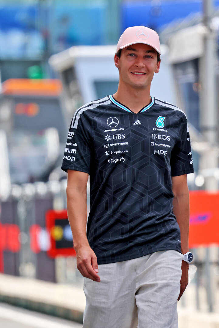 GP MIAMI, George Russell (GBR) Mercedes AMG Formula One Team.
30.04.2026. Formula 1 World Championship, Rd 4, Miami Grand Prix, Miami, Florida, USA, Preparation Day.
- www.xpbimages.com, EMail: requests@xpbimages.com © Copyright: Batchelor / XPB Images