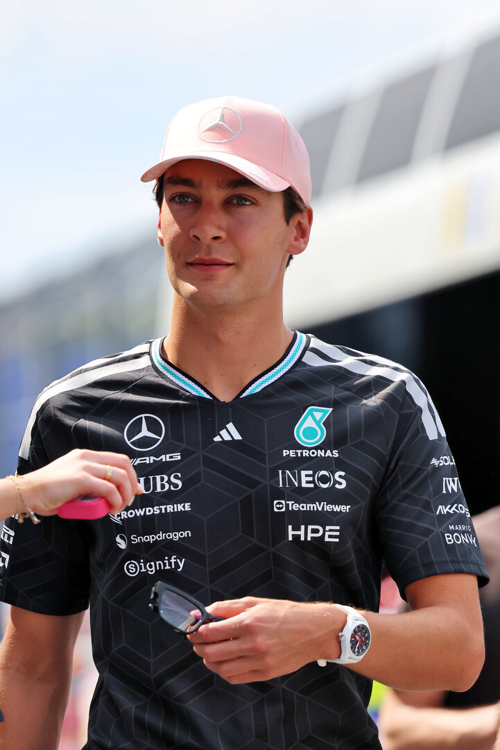 GP MIAMI, George Russell (GBR) Mercedes AMG Formula One Team.
30.04.2026. Formula 1 World Championship, Rd 4, Miami Grand Prix, Miami, Florida, USA, Preparation Day.
- www.xpbimages.com, EMail: requests@xpbimages.com © Copyright: Batchelor / XPB Images