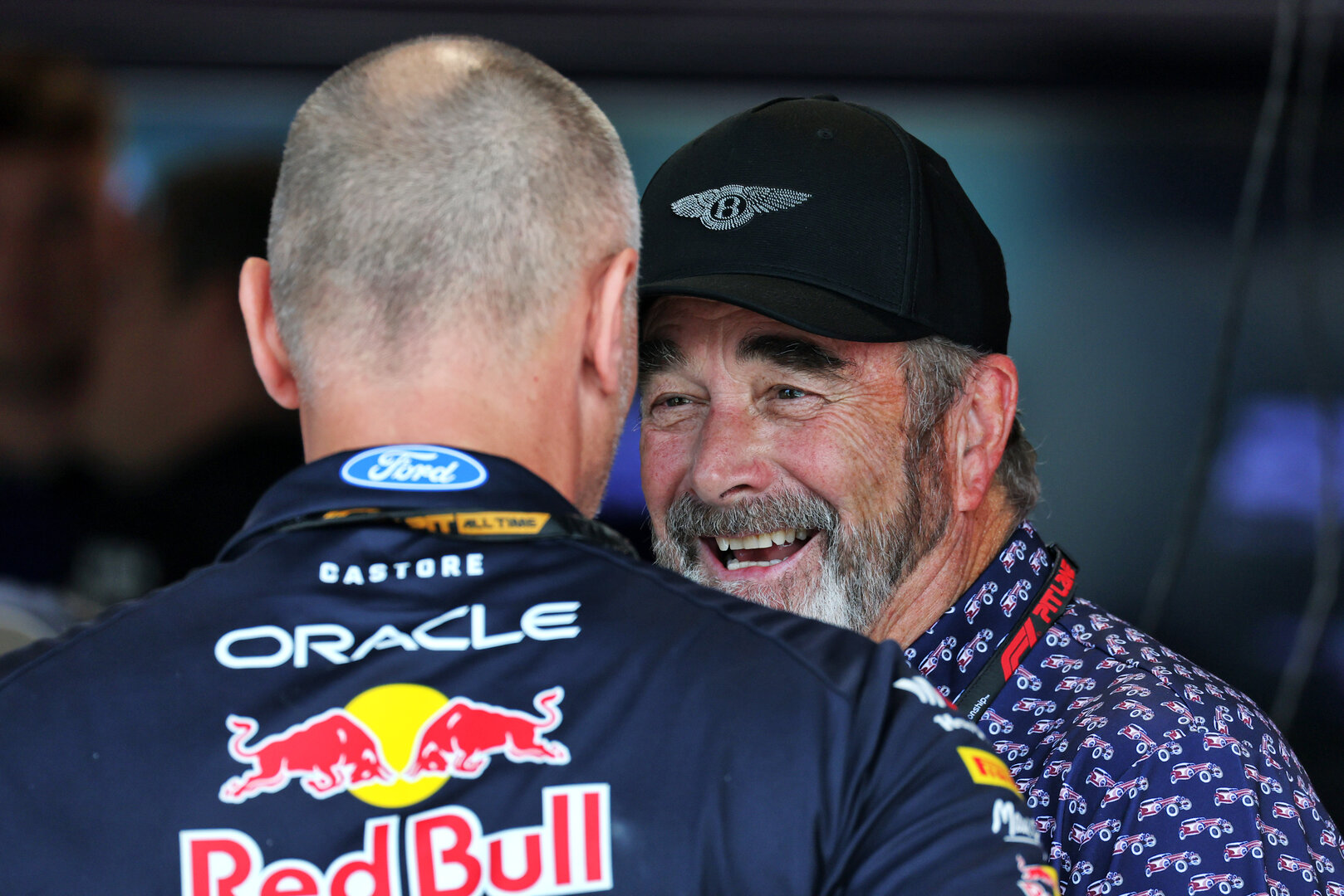 GP MIAMI, Nigel Mansell (GBR).
30.04.2026. Formula 1 World Championship, Rd 4, Miami Grand Prix, Miami, Florida, USA, Preparation Day.
 - www.xpbimages.com, EMail: requests@xpbimages.com © Copyright: Coates / XPB Images