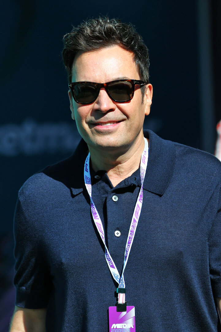 GP MIAMI, Jiummy Fallon (USA) TV Host.
01.05.2026. Formula 1 World Championship, Rd 4, Miami Grand Prix, Miami, Florida, USA, Sprint Qualifiche Day.
- www.xpbimages.com, EMail: requests@xpbimages.com © Copyright: Bearne / XPB Images