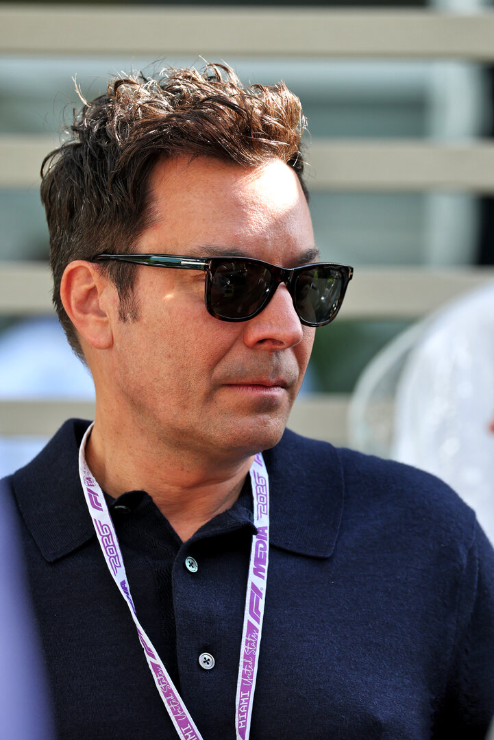 GP MIAMI, Jimmy Fallon (USA) TV Host.
01.05.2026. Formula 1 World Championship, Rd 4, Miami Grand Prix, Miami, Florida, USA, Sprint Qualifiche Day.
- www.xpbimages.com, EMail: requests@xpbimages.com © Copyright: Moy / XPB Images