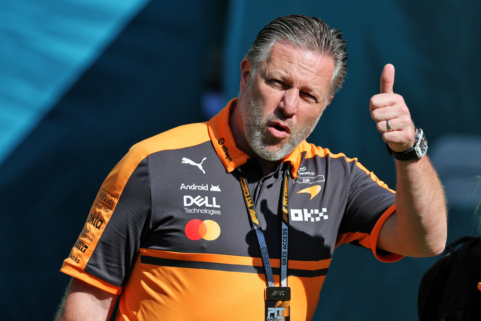 GP MIAMI, Zak Brown (USA) McLaren F1 Team Executive Director.
01.05.2026. Formula 1 World Championship, Rd 4, Miami Grand Prix, Miami, Florida, USA, Sprint Qualifiche Day.
- www.xpbimages.com, EMail: requests@xpbimages.com © Copyright: Moy / XPB Images