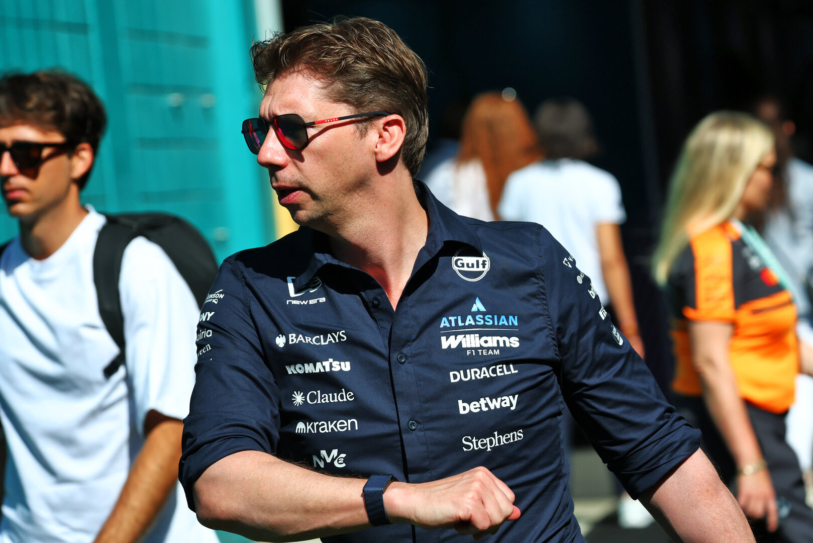 GP MIAMI, James Vowles (GBR) Williams F1 Team, Team Principal.
01.05.2026. Formula 1 World Championship, Rd 4, Miami Grand Prix, Miami, Florida, USA, Sprint Qualifiche Day.
- www.xpbimages.com, EMail: requests@xpbimages.com © Copyright: Bearne / XPB Images