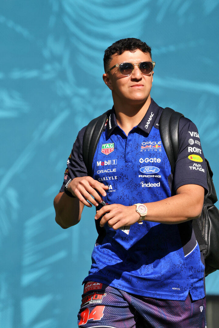 GP MIAMI, Isack Hadjar (FRA) Red Bull Racing.
01.05.2026. Formula 1 World Championship, Rd 4, Miami Grand Prix, Miami, Florida, USA, Sprint Qualifiche Day.
- www.xpbimages.com, EMail: requests@xpbimages.com © Copyright: Dunbar / XPB Images