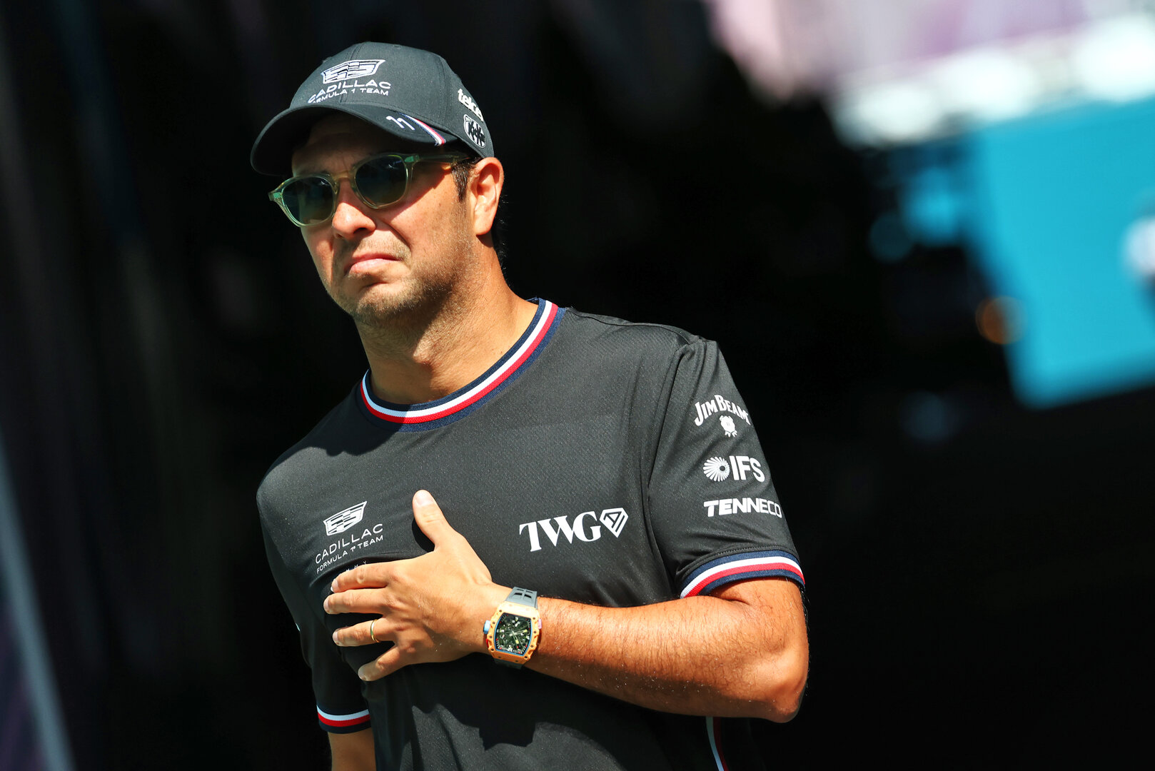 GP MIAMI, Sergio Perez (MEX) Cadillac Formula 1 Team.
01.05.2026. Formula 1 World Championship, Rd 4, Miami Grand Prix, Miami, Florida, USA, Sprint Qualifiche Day.
- www.xpbimages.com, EMail: requests@xpbimages.com © Copyright: Bearne / XPB Images