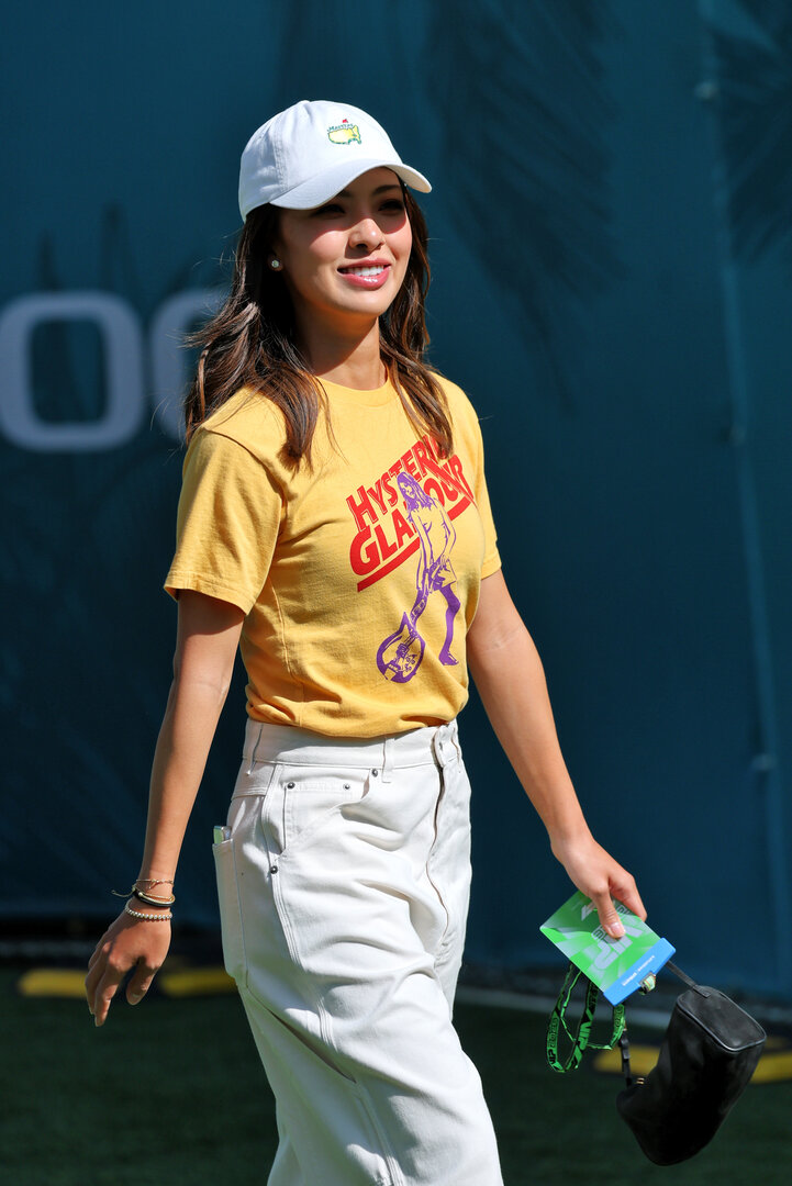 GP MIAMI, Muni Lily He (CHN) Professional Golfer.
01.05.2026. Formula 1 World Championship, Rd 4, Miami Grand Prix, Miami, Florida, USA, Sprint Qualifiche Day.
- www.xpbimages.com, EMail: requests@xpbimages.com © Copyright: Moy / XPB Images