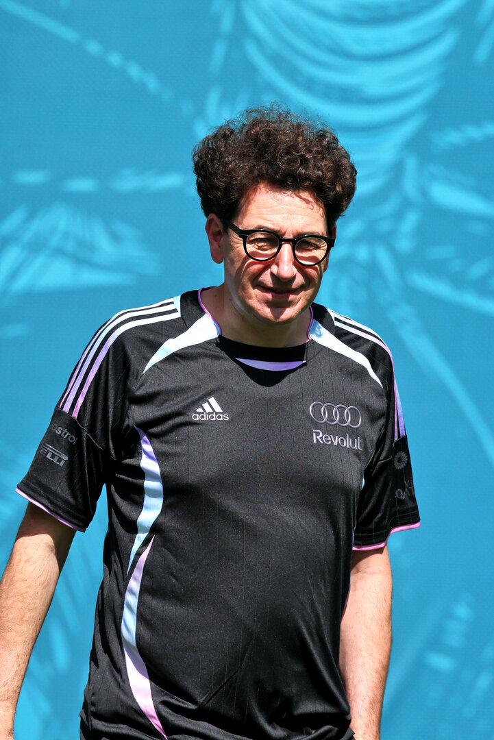 GP MIAMI, Mattia Binotto (ITA) Audi F1 Team Motorsport Chief Operating e Chief Technical Officer.
01.05.2026. Formula 1 World Championship, Rd 4, Miami Grand Prix, Miami, Florida, USA, Sprint Qualifiche Day.
- www.xpbimages.com, EMail: requests@xpbimages.com © Copyright: Moy / XPB Images
