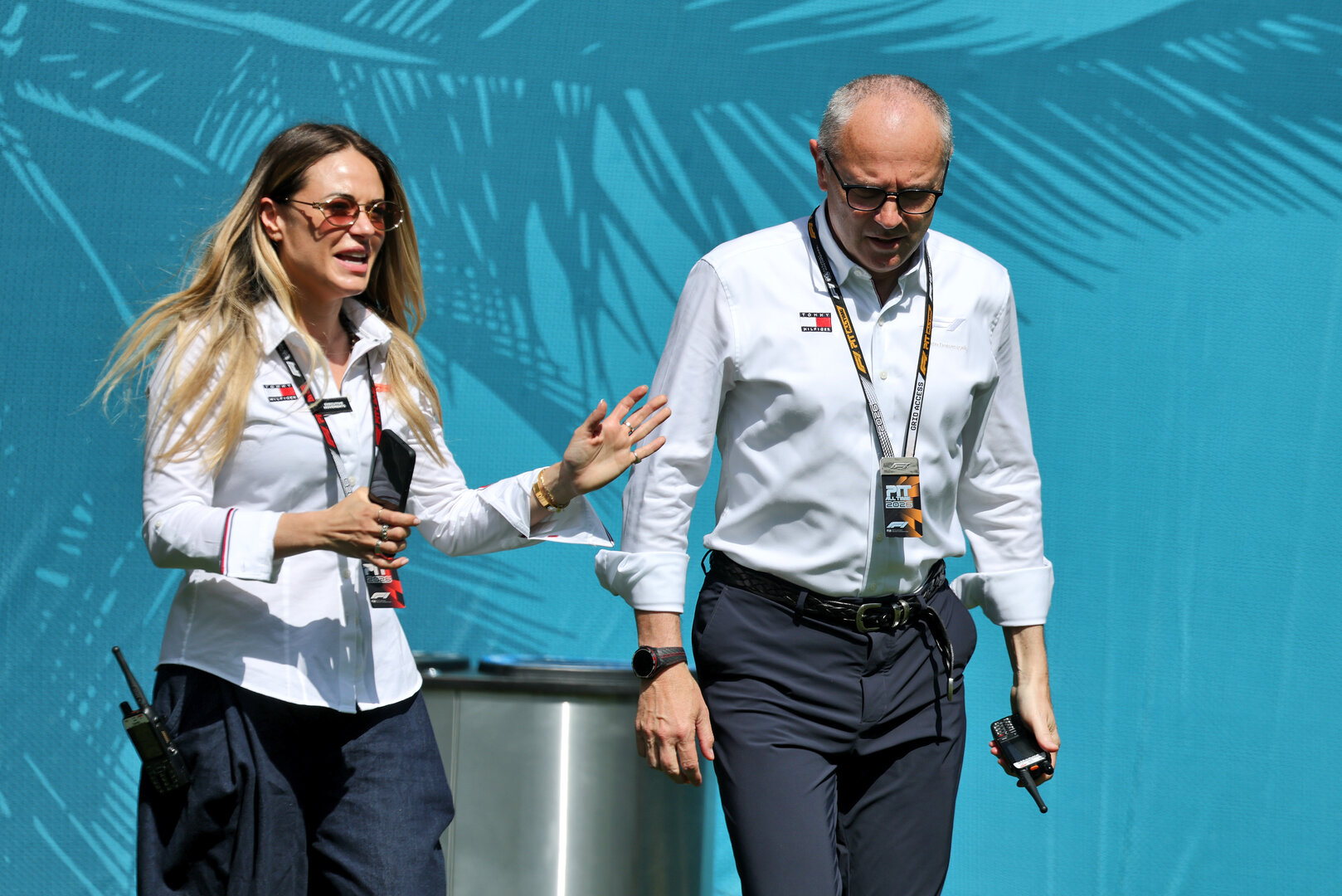 GP MIAMI, Stefano Domenicali (ITA) Formula One President e CEO (Right).
01.05.2026. Formula 1 World Championship, Rd 4, Miami Grand Prix, Miami, Florida, USA, Sprint Qualifiche Day.
- www.xpbimages.com, EMail: requests@xpbimages.com © Copyright: Moy / XPB Images