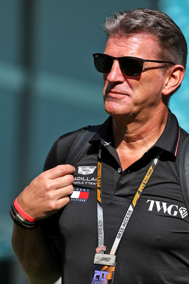 GP MIAMI, Graeme Lowdon (GBR) Cadillac Formula 1 Team, Team Principal.
01.05.2026. Formula 1 World Championship, Rd 4, Miami Grand Prix, Miami, Florida, USA, Sprint Qualifiche Day.
- www.xpbimages.com, EMail: requests@xpbimages.com © Copyright: Dunbar / XPB Images