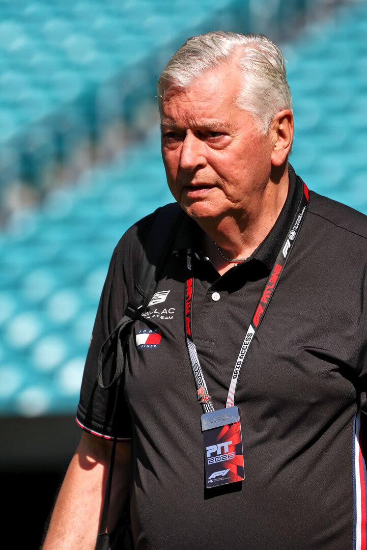 GP MIAMI, Pat Symonds (GBR) Cadillac Formula 1 Team Executive Engineering Consultant.
01.05.2026. Formula 1 World Championship, Rd 4, Miami Grand Prix, Miami, Florida, USA, Sprint Qualifiche Day.
- www.xpbimages.com, EMail: requests@xpbimages.com © Copyright: Dunbar / XPB Images