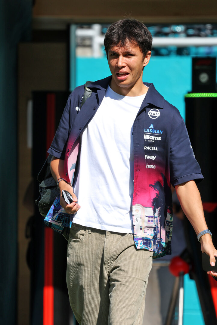 GP MIAMI, Alexander Albon (THA) Williams F1 Team.
01.05.2026. Formula 1 World Championship, Rd 4, Miami Grand Prix, Miami, Florida, USA, Sprint Qualifiche Day.
- www.xpbimages.com, EMail: requests@xpbimages.com © Copyright: Dunbar / XPB Images