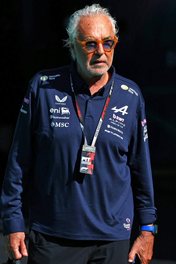 GP MIAMI, Flavio Briatore (ITA) Alpine F1 Team Executive Advisor.
01.05.2026. Formula 1 World Championship, Rd 4, Miami Grand Prix, Miami, Florida, USA, Sprint Qualifiche Day.
- www.xpbimages.com, EMail: requests@xpbimages.com © Copyright: Patching / XPB Images