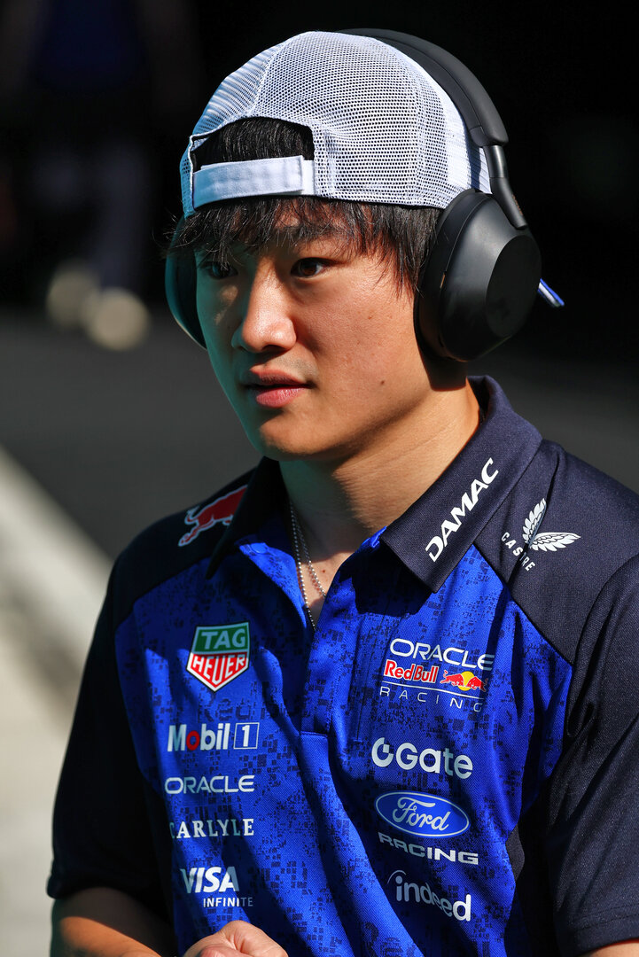GP MIAMI, Yuki Tsunoda (JPN) Red Bull Racing e Racing Bulls Reserve Driver.
01.05.2026. Formula 1 World Championship, Rd 4, Miami Grand Prix, Miami, Florida, USA, Sprint Qualifiche Day.
- www.xpbimages.com, EMail: requests@xpbimages.com © Copyright: Patching / XPB Images
