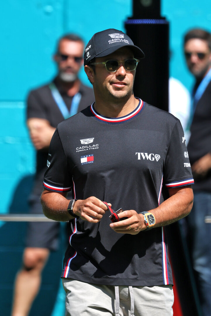 GP MIAMI, Sergio Perez (MEX) Cadillac Formula 1 Team.
01.05.2026. Formula 1 World Championship, Rd 4, Miami Grand Prix, Miami, Florida, USA, Sprint Qualifiche Day.
- www.xpbimages.com, EMail: requests@xpbimages.com © Copyright: Dunbar / XPB Images