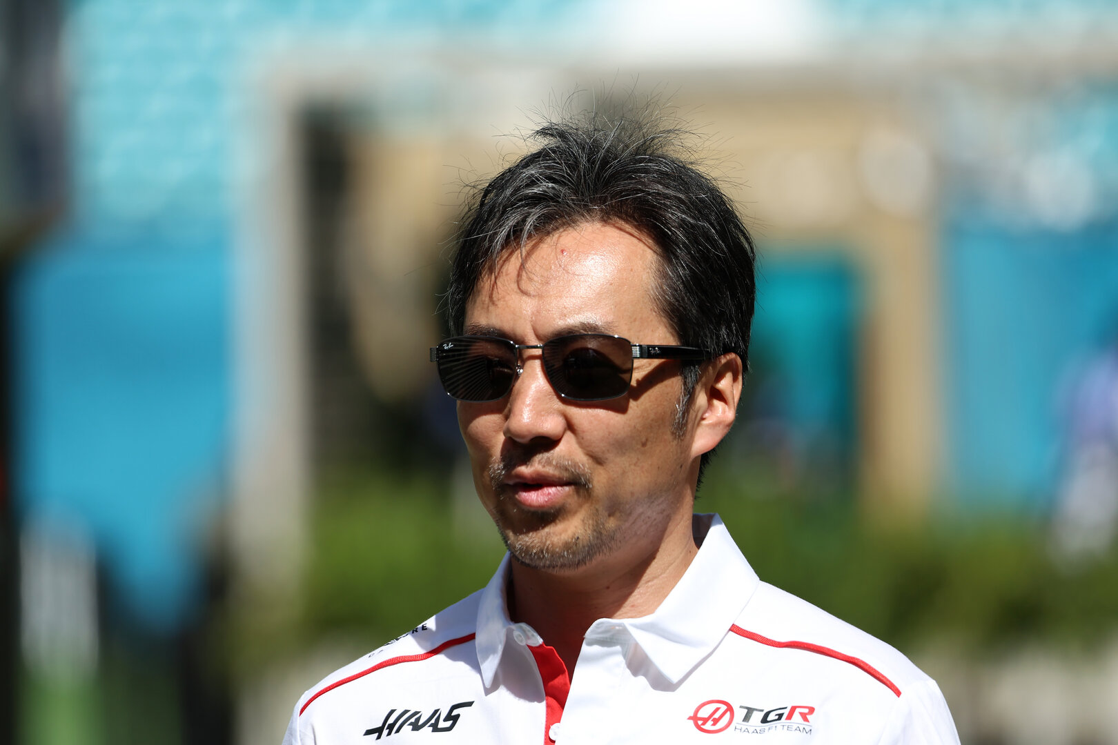 GP MIAMI, Ayao Komatsu (JPN) Haas F1 Team Principal.
01.05.2026. Formula 1 World Championship, Rd 4, Miami Grand Prix, Miami, Florida, USA, Sprint Qualifiche Day.
 - www.xpbimages.com, EMail: requests@xpbimages.com © Copyright: Rew / XPB Images