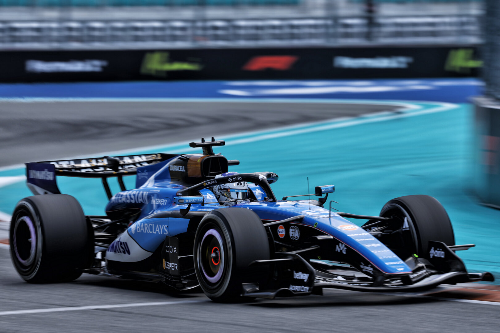 GP MIAMI, Alexander Albon (THA) Williams F1 Team FW48.
01.05.2026. Formula 1 World Championship, Rd 4, Miami Grand Prix, Miami, Florida, USA, Sprint Qualifiche Day.
- www.xpbimages.com, EMail: requests@xpbimages.com © Copyright: Dunbar / XPB Images
