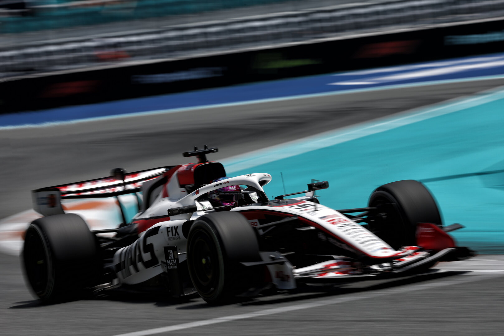 GP MIAMI, Esteban Ocon (FRA) Haas F1 Team VF-26.
01.05.2026. Formula 1 World Championship, Rd 4, Miami Grand Prix, Miami, Florida, USA, Sprint Qualifiche Day.
- www.xpbimages.com, EMail: requests@xpbimages.com © Copyright: Dunbar / XPB Images