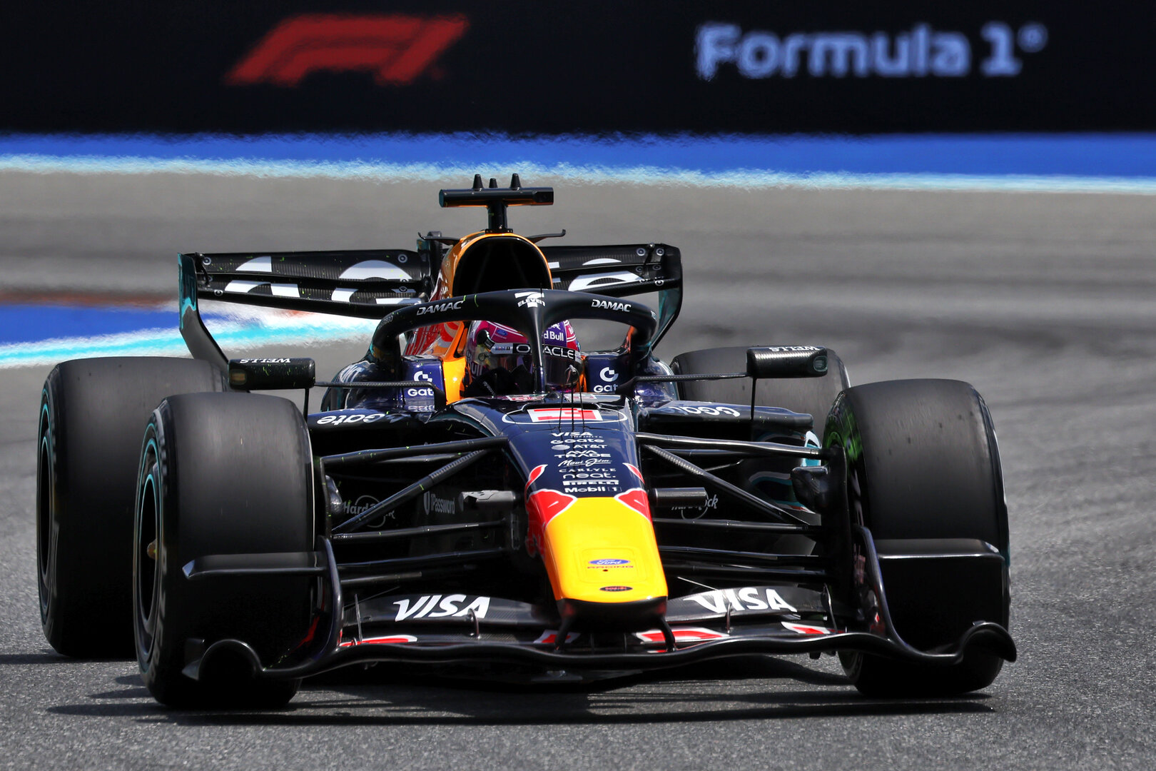 GP MIAMI, Max Verstappen (NLD) Red Bull Racing RB22.
01.05.2026. Formula 1 World Championship, Rd 4, Miami Grand Prix, Miami, Florida, USA, Sprint Qualifiche Day.
- www.xpbimages.com, EMail: requests@xpbimages.com © Copyright: Dunbar / XPB Images