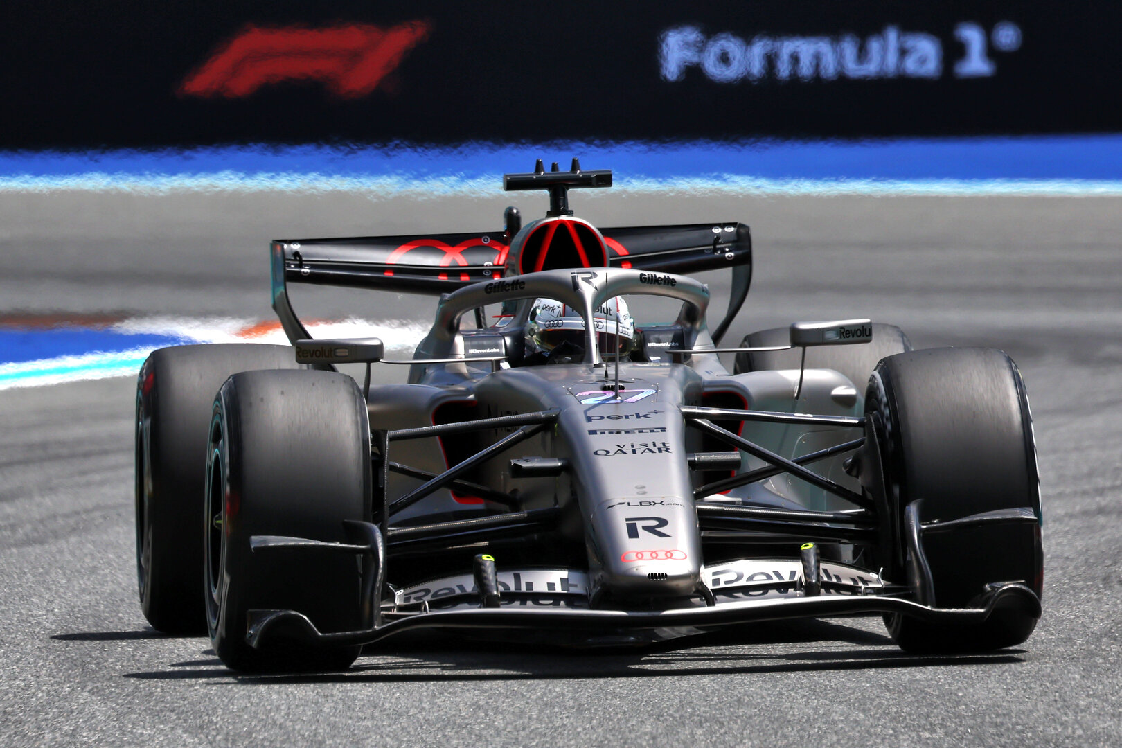 GP MIAMI, Nico Hulkenberg (GER) Audi F1 Team R26.
01.05.2026. Formula 1 World Championship, Rd 4, Miami Grand Prix, Miami, Florida, USA, Sprint Qualifiche Day.
- www.xpbimages.com, EMail: requests@xpbimages.com © Copyright: Dunbar / XPB Images
