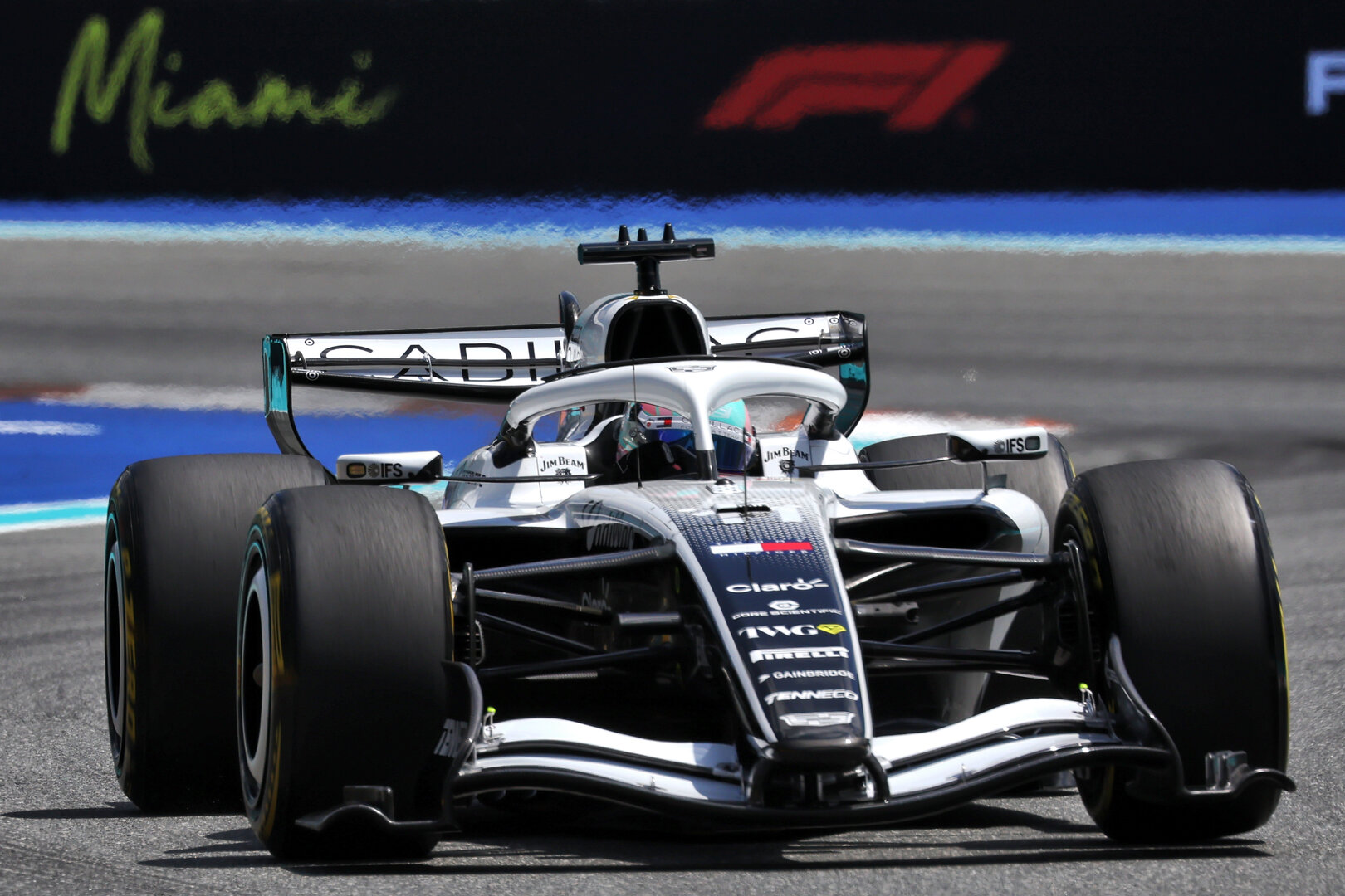 GP MIAMI, Sergio Perez (MEX) Cadillac Formula 1 Team MAC-26.
01.05.2026. Formula 1 World Championship, Rd 4, Miami Grand Prix, Miami, Florida, USA, Sprint Qualifiche Day.
- www.xpbimages.com, EMail: requests@xpbimages.com © Copyright: Dunbar / XPB Images