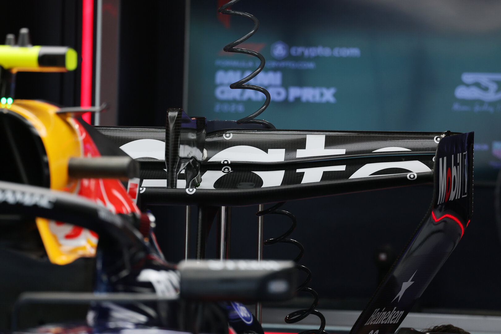GP MIAMI, Isack Hadjar (FRA) Red Bull Racing RB22 - rear wing.
01.05.2026. Formula 1 World Championship, Rd 4, Miami Grand Prix, Miami, Florida, USA, Sprint Qualifiche Day.
- www.xpbimages.com, EMail: requests@xpbimages.com © Copyright: Moy / XPB Images