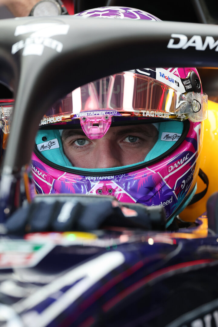 GP MIAMI, Max Verstappen (NLD) Red Bull Racing RB22.
01.05.2026. Formula 1 World Championship, Rd 4, Miami Grand Prix, Miami, Florida, USA, Sprint Qualifiche Day.
- www.xpbimages.com, EMail: requests@xpbimages.com © Copyright: Moy / XPB Images