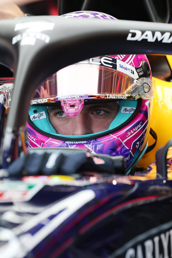 GP MIAMI, Max Verstappen (NLD) Red Bull Racing RB22.
01.05.2026. Formula 1 World Championship, Rd 4, Miami Grand Prix, Miami, Florida, USA, Sprint Qualifiche Day.
- www.xpbimages.com, EMail: requests@xpbimages.com © Copyright: Moy / XPB Images