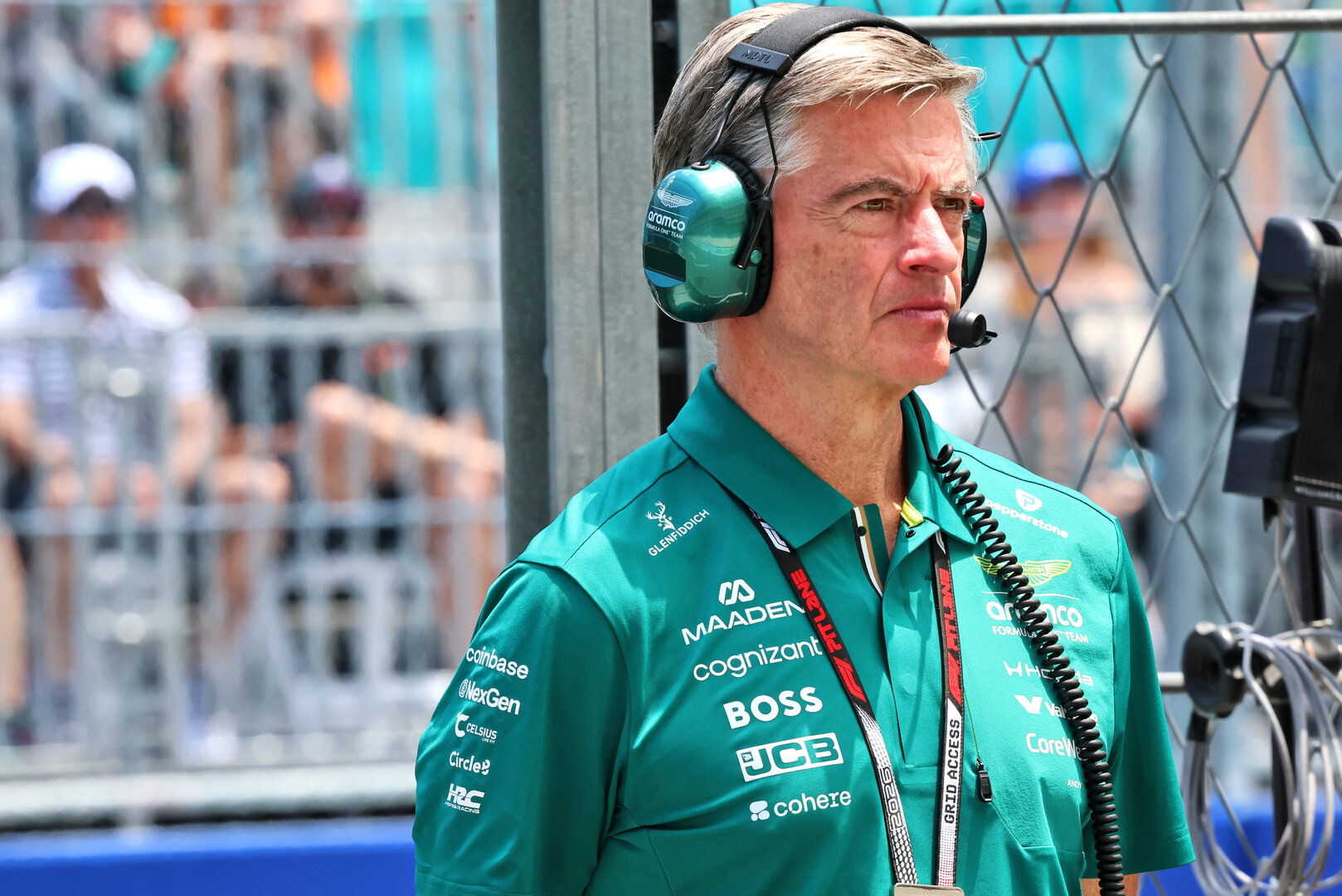 GP MIAMI, Andy Stevenson (GBR) Aston Martin F1 Team Manager.
01.05.2026. Formula 1 World Championship, Rd 4, Miami Grand Prix, Miami, Florida, USA, Sprint Qualifiche Day.
- www.xpbimages.com, EMail: requests@xpbimages.com © Copyright: Batchelor / XPB Images