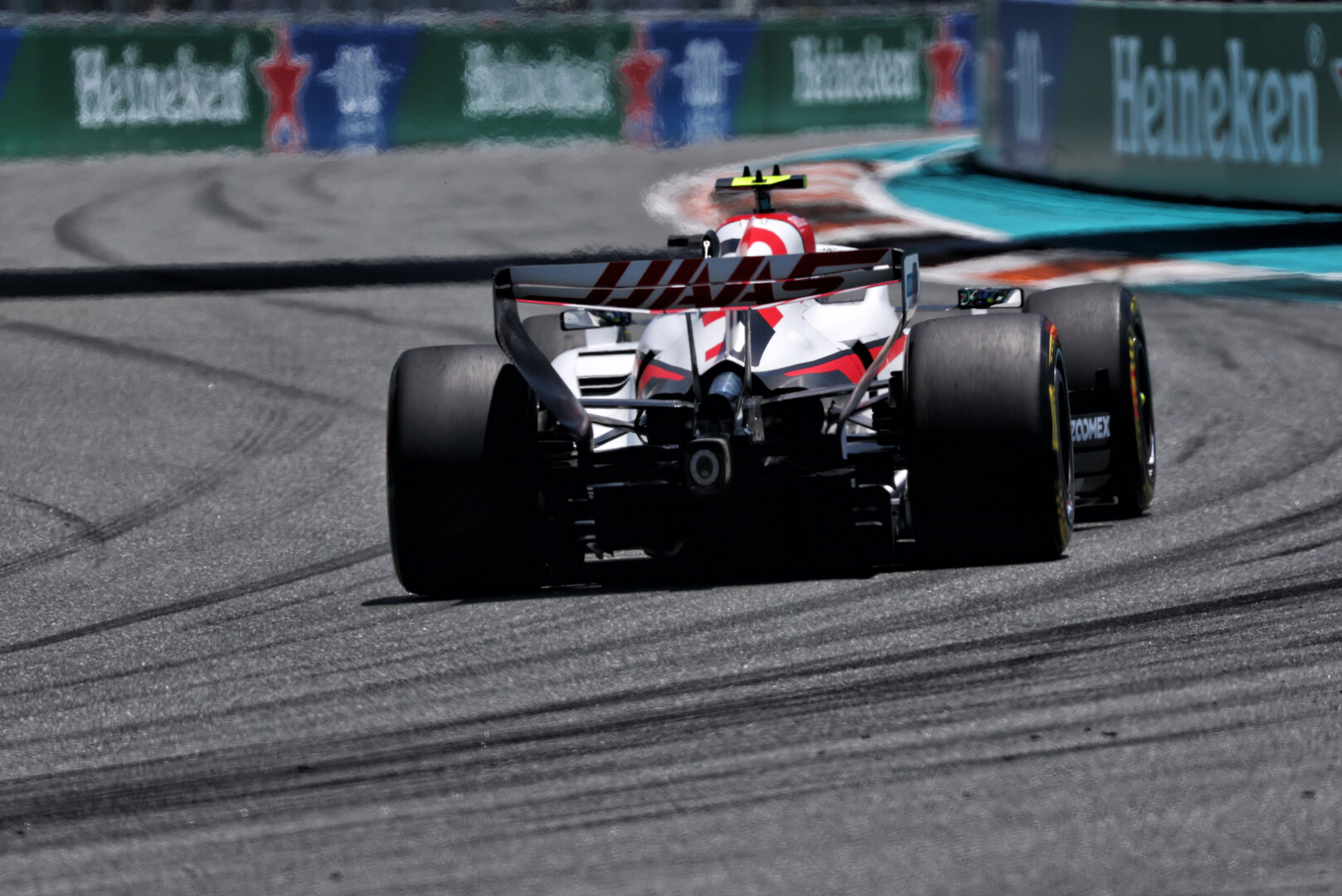 GP MIAMI, Oliver Bearman (GBR) Haas F1 Team VF-26.
01.05.2026. Formula 1 World Championship, Rd 4, Miami Grand Prix, Miami, Florida, USA, Sprint Qualifiche Day.
- www.xpbimages.com, EMail: requests@xpbimages.com © Copyright: Bearne / XPB Images